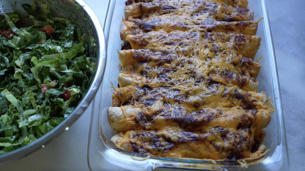 chicken enchiladas